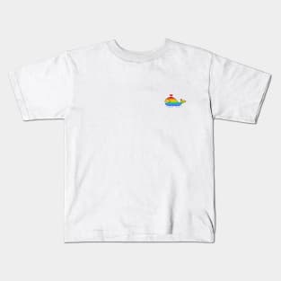 Whale Rainbow Pride Shirt, LGBTQ, Gay Shirt, Lesbian Shirt, Gift for Gay Lesbian, Queer Pride Month Kids T-Shirt